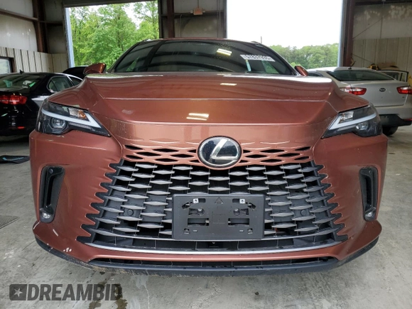 2024 Lexus RX 350 z VIN 2T2BAMCA7RC071289, wystawiony jako Copart lot #57837935 z przebiegiem 6 487 mil mil oraz Szkoda całkowita • Salvage title. Historia ofert i sprzedaży dostępna na DreamBid. Obrazek 5.