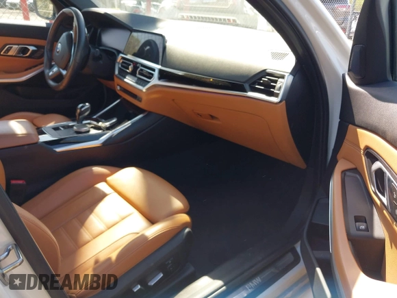 2019 BMW 3 Series 330i xDrive with VIN WBA5R7C54KAJ79214, listed as a IAAI auction lot 42001361 with 103,265 mi miles. Bid and sale history available at carsss.com. Image 5.