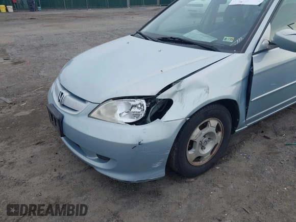 2005 Honda Civic z VIN JHMES96645S010900, wystawiony jako IAAI lot #41603755 z przebiegiem 157 725 mil mil oraz . Historia ofert i sprzedaży dostępna na DreamBid. Obrazek 6.