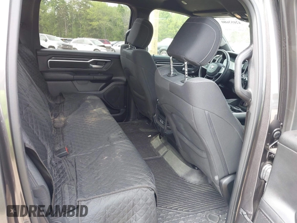 2024 Ram 1500 Lone Star with VIN 1C6SRFFT1RN125616, listed as a IAAI auction lot 42053680 with 57,274 mi miles and . Bid and sale history available at DreamBid. Image 8.