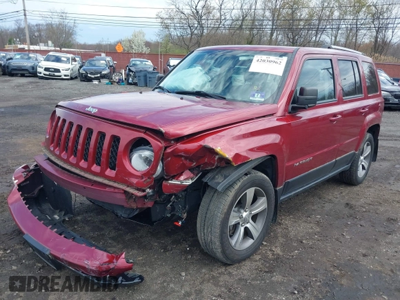 2017 Jeep Patriot High Altitude with VIN 1C4NJRFB6HD109986, listed as a IAAI auction lot 42030962 with 31,061 mi miles and . Bid and sale history available at DreamBid. Image 6.