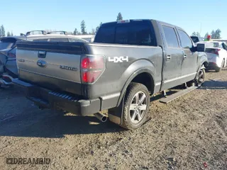 2013 Ford F-150 XL with VIN 1FTFW1EF0DFC01427, listed as a IAAI auction lot 41439346 with 89,506 mi miles. Bid and sale history available at carsss.com. Image 4.