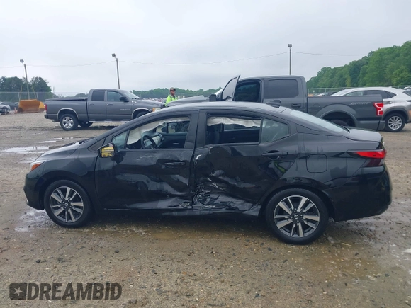 2021 Nissan Versa SV with VIN 3N1CN8EV6ML864225, listed as a IAAI auction lot 42102795 with 83,483 mi miles and . Bid and sale history available at DreamBid. Image 14.