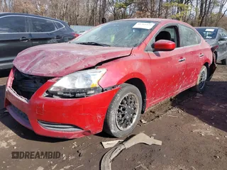 2014 Nissan Sentra SR with VIN 3N1AB7AP0EY329686, listed as a IAAI auction lot 41355239 with 101,258 mi miles and . Bid and sale history available at DreamBid. Image 6.