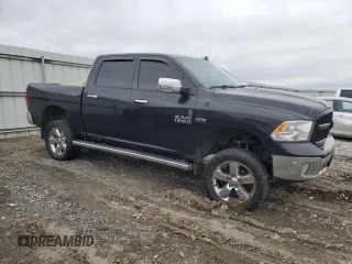 2018 Ram 1500 Big Horn with VIN 3C6RR7LT8JG123416, listed as a Copart auction lot 49447185 with 145,614 mi miles and Salvage title. Bid and sale history available at DreamBid. Image 4.