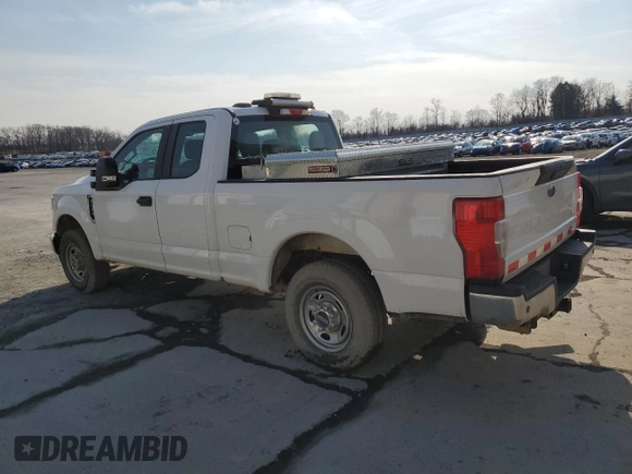 2020 Ford F-250 XL with VIN 1FT7X2A63LEC57864, listed as a Copart auction lot 45766665 with 138,592 mi miles and Clean title. Bid and sale history available at DreamBid. Image 2.