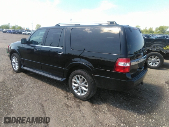 2016 Ford Expedition EL Limited with VIN 1FMJK2AT1GEF53543, listed as a IAAI auction lot 39349433 with 482,809 mi miles. Bid and sale history available at carsss.com. Image 3.