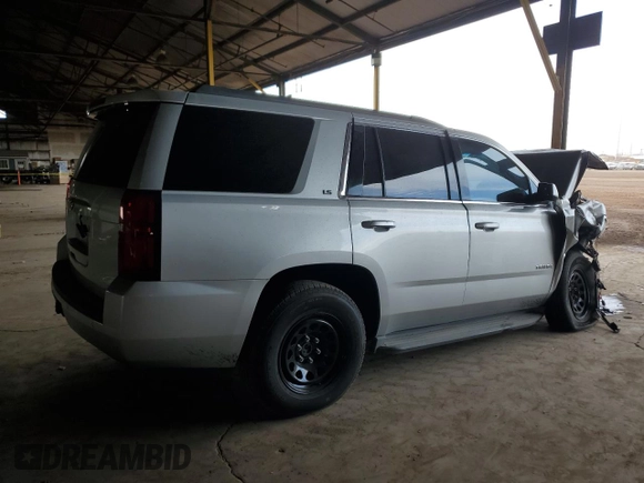 2015 Chevrolet Tahoe LS with VIN 1GNSCAEC3FR115468, listed as a Copart auction lot 47377615 with 145,897 mi miles and Salvage title. Bid and sale history available at DreamBid. Image 3.