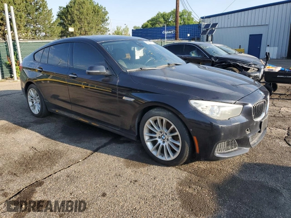 2014 BMW 5 Series 535i xDrive with VIN WBA5M4C59ED183677, listed as a Copart auction lot 65634735 with 140,717 mi miles and Clean title. Bid and sale history available at DreamBid. Image 4.