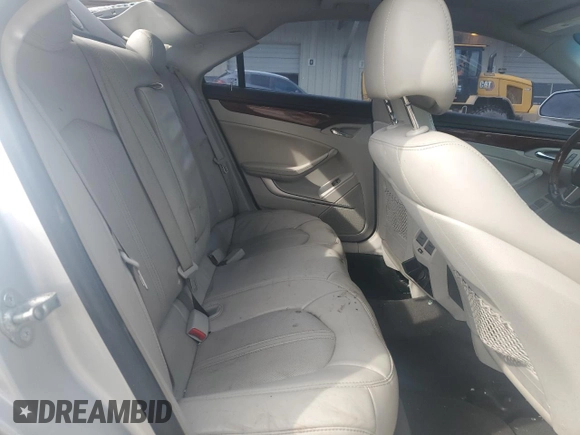 2012 Cadillac CTS Sedan Luxury with VIN 1G6DG5E51C0118287, listed as a Copart auction lot 51851405 with 0 mi miles and Salvage Title. Bid and sale history available at carsss.com. Image 10.