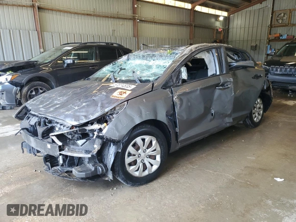 2018 Hyundai Accent SE z VIN 3KPC24A37JE029298, wystawiony jako Copart lot #57324535 z przebiegiem 78 084 mil mil oraz Szkoda całkowita • Salvage title. Historia ofert i sprzedaży dostępna na DreamBid. Obrazek 1.