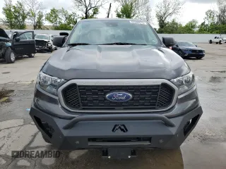 2019 Ford Ranger XL with VIN 1FTER4FH7KLB21853, listed as a Copart auction lot 54586515 with 97,758 mi miles and Salvage title. Bid and sale history available at DreamBid. Image 5.