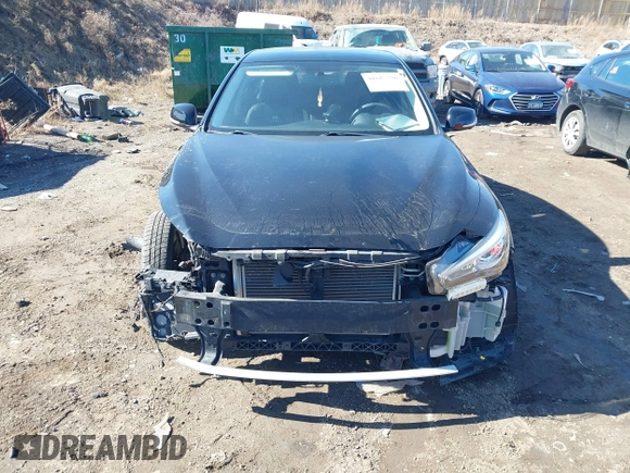 2014 Infiniti Q50 Sport with VIN JN1BV7AR8EM705762, listed as a IAAI auction lot 41685236 with 102,056 mi miles and . Bid and sale history available at DreamBid. Image 13.