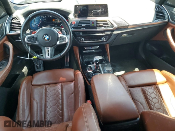 2020 BMW X3 M Competition z VIN 5YMTS0C04LLT10567, wystawiony jako Copart lot #54367805 z przebiegiem 53 055 mil mil oraz Szkoda całkowita • Salvage title. Historia ofert i sprzedaży dostępna na DreamBid. Obrazek 8.