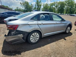 2019 Volkswagen Jetta S с VIN 3VWC57BU4KM227938, выставлен на аукционе Copart как лот 65892235 с пробегом 107 620 миль миль и Списание • Salvage title. История ставок и продаж доступна на DreamBid. Изображение 3.