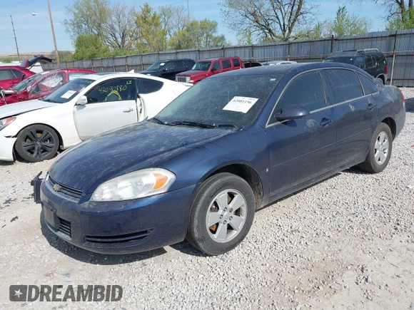 2007 Chevrolet Impala LT with VIN 2G1WT58K079235673, listed as a IAAI auction lot 42081196 with 113,410 mi miles and . Bid and sale history available at DreamBid. Image 2.