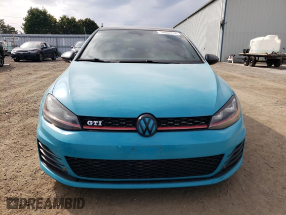 2015 Volkswagen GTI Autobahn with VIN 3VW4T7AU6FM006794, listed as a Copart auction lot 74454114 with 145,516 mi miles and Salvage Title. Bid and sale history available at DreamBid. Image 5.