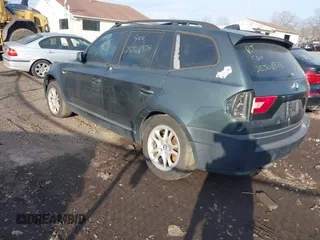 2004 BMW X3 2.5i with VIN WBXPA73474WB26979, listed as a IAAI auction lot 41647877 with 999,999 mi miles. Bid and sale history available at carsss.com. Image 3.