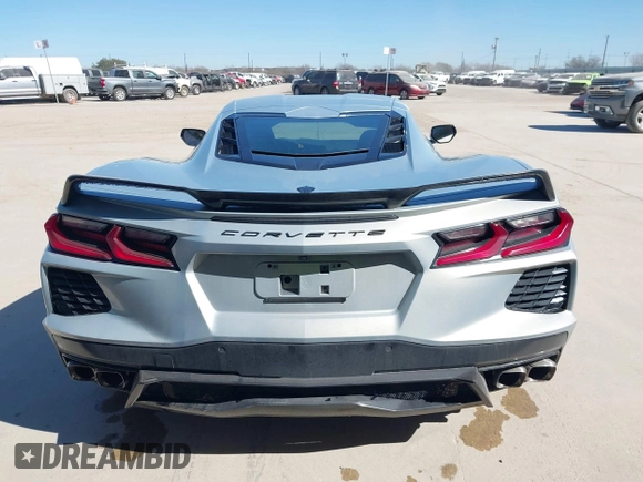 2021 Chevrolet Corvette 1LT with VIN 1G1YA2D49M5109468, listed as a IAAI auction lot 41343940 with 49,570 mi miles. Bid and sale history available at carsss.com. Image 17.