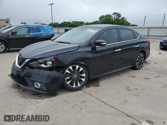 2016 Nissan Sentra SR with VIN 3N1AB7AP8GY237468, listed as a Copart auction lot 55347455 with 119,034 mi miles and Salvage Title. Bid and sale history available at DreamBid. Image 1.