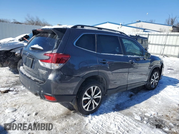 2024 Subaru Forester Limited with VIN JF2SKALC9RH425988, listed as a Copart auction lot 44633115 with 16,249 mi miles and Salvage Title. Bid and sale history available at carsss.com. Image 3.