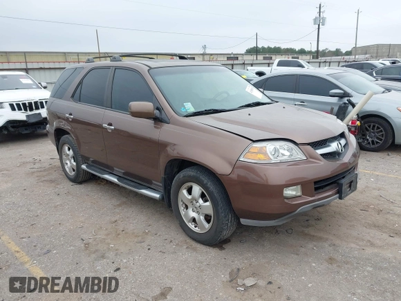 2004 Acura MDX with VIN 2HNYD18224H509408, listed as a IAAI auction lot 41588953 with 259,307 mi miles. Bid and sale history available at carsss.com. Image 1.