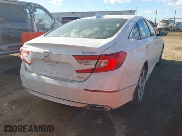 2020 Honda Accord EX-L with VIN 1HGCV2F58LA009932, listed as a IAAI auction lot 41449283 with 42,662 mi miles and . Bid and sale history available at DreamBid. Image 4.