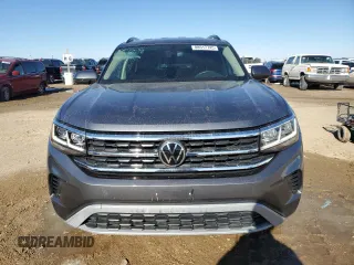 2022 Volkswagen Atlas SE with VIN 1V2DP2CA6NC533553, listed as a Copart auction lot 44554525 with 23,004 mi miles and Salvage title. Bid and sale history available at DreamBid. Image 5.