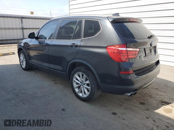 2017 BMW X3 sDrive28i with VIN 5UXWZ7C56H0U44767, listed as a Copart auction lot 49438065 with 93,719 mi miles and Clean Title. Bid and sale history available at carsss.com. Image 2.