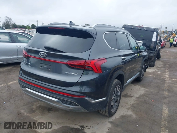 2023 Hyundai Santa Fe Limited with VIN 5NMS5DA19PH013204, listed as a IAAI auction lot 41909727 with 17,206 mi miles and . Bid and sale history available at DreamBid. Image 4.
