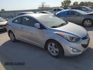 2013 Hyundai Elantra Coupe GS with VIN KMHDH6AE2DU012944, listed as a Copart auction lot 75249794 with 72,810 mi miles and Salvage Title. Bid and sale history available at carsss.com. Image 4.