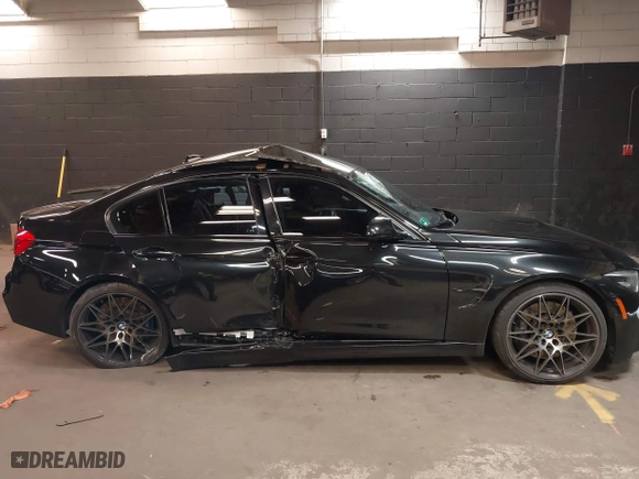 2018 BMW M3 with VIN WBS8M9C5XJ5L71599, listed as a IAAI auction lot 41932825 with 53,730 mi miles. Bid and sale history available at carsss.com. Image 13.