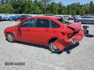 2008 Ford Focus SE with VIN 1FAHP35N38W161641, listed as a Copart auction lot 52700255 with 190,166 mi miles and Salvage Title. Bid and sale history available at carsss.com. Image 2.
