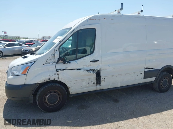 2018 Ford Transit with VIN 1FTYR2CM7JKA34896, listed as a IAAI auction lot 42005609 with 213,420 mi miles and . Bid and sale history available at DreamBid. Image 6.