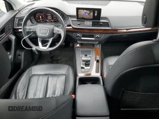 2018 Audi Q5 Premium Plus with VIN WA1BNAFY7J2004009, listed as a Copart auction lot 52826485 with 84,481 mi miles and Salvage Title. Bid and sale history available at carsss.com. Image 8.