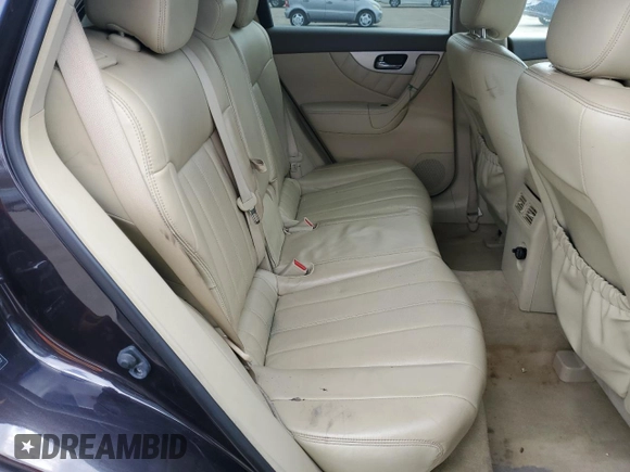 2017 Infiniti QX70 z VIN JN8CS1MU4HM142452, wystawiony jako Copart lot #53064715 z przebiegiem 55 181 mil mil oraz Szkoda całkowita • Salvage title. Historia ofert i sprzedaży dostępna na DreamBid. Obrazek 11.