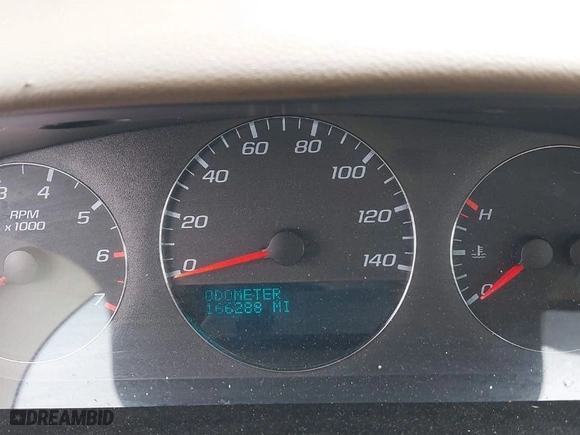 2008 Chevrolet Impala LT with VIN 2G1WT58N481217851, listed as a IAAI auction lot 41570930 with 166,288 mi miles. Bid and sale history available at carsss.com. Image 7.