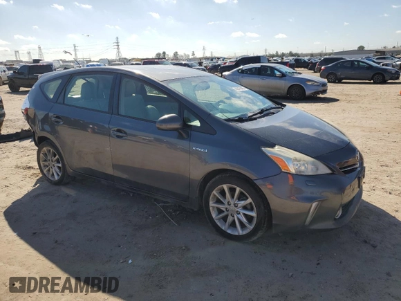 2014 Toyota Prius Two with VIN JTDZN3EUXE3327405, listed as a Copart auction lot 46479455 with 159,328 mi miles and Salvage Title. Bid and sale history available at DreamBid. Image 4.
