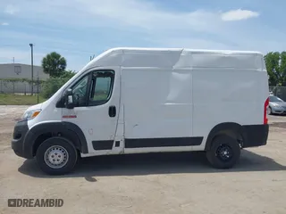 2025 Ram ProMaster Cargo Van Tradesman with VIN 3C6LRVCG2SE513485, listed as a IAAI auction lot 42070229 with 5,030 mi miles. Bid and sale history available at carsss.com. Image 12.