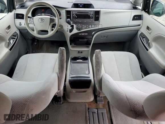 2013 Toyota Sienna LE AAS with VIN 5TDKK3DC3DS305228, listed as a Copart auction lot 57238075 with 204,001 mi miles and Salvage title. Bid and sale history available at DreamBid. Image 8.