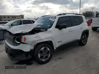 2017 Jeep Renegade Sport z VIN ZACCJAAB5HPF92162, wystawiony jako Copart lot #49095365 z przebiegiem 73 003 mil mil oraz Szkoda całkowita • Salvage title. Historia ofert i sprzedaży dostępna na DreamBid. Obrazek 1.