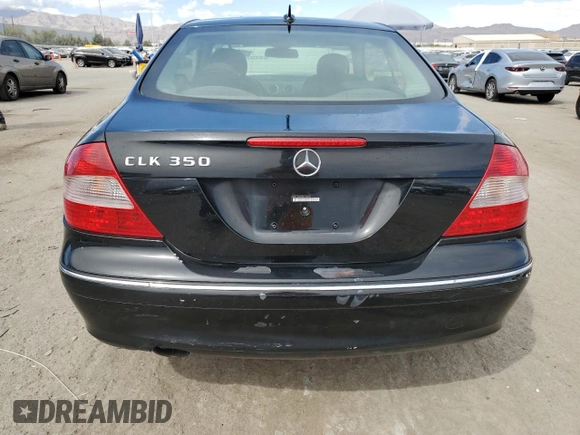 2008 Mercedes-Benz CLK 350 with VIN WDBTJ56H68F238690, listed as a Copart auction lot 72614554 with 116,216 mi miles and Salvage Title. Bid and sale history available at DreamBid. Image 6.