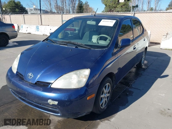 2002 Toyota Prius with VIN JT2BK18U020050215, listed as a IAAI auction lot 41443766 with 293,880 mi miles. Bid and sale history available at carsss.com. Image 6.