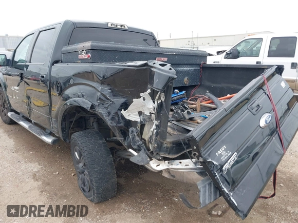 2009 Ford F-150 XL with VIN 1FTPW12V99FA26098, listed as a IAAI auction lot 41356534 with 252,120 mi miles. Bid and sale history available at carsss.com. Image 6.
