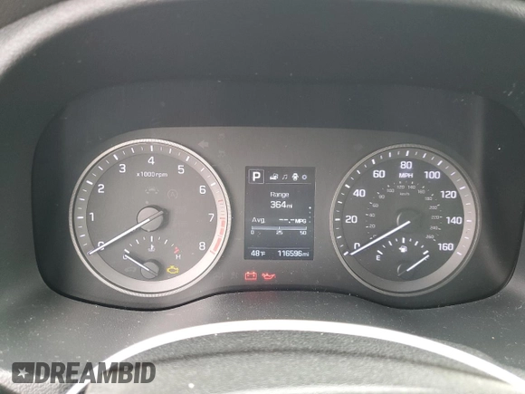 2018 Hyundai Tucson SEL with VIN KM8J33A48JU669539, listed as a Copart auction lot 52748615 with 116,596 mi miles and Clean Title. Bid and sale history available at carsss.com. Image 9.