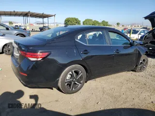 2024 Nissan Sentra SV with VIN 3N1AB8CV2RY325792, listed as a Copart auction lot 57913725 with 13,630 mi miles and Salvage title. Bid and sale history available at DreamBid. Image 3.