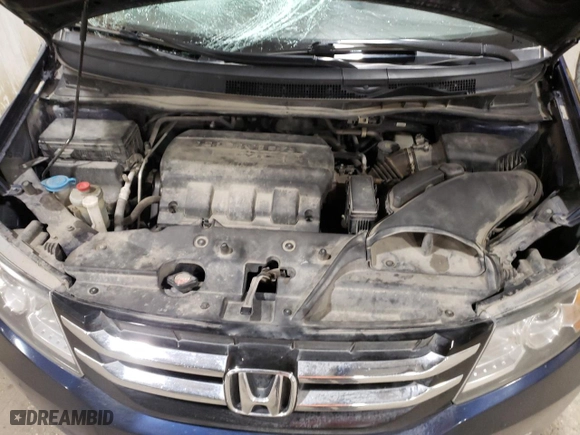 2016 Honda Odyssey EX-L with VIN 5FNRL5H6XGB069522, listed as a Copart auction lot 47316045 with 144,819 mi miles and Salvage Title. Bid and sale history available at carsss.com. Image 12.