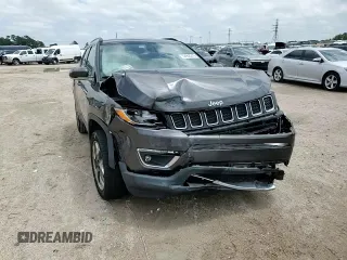 2018 Jeep Compass Limited with VIN 3C4NJCCB2JT204109, listed as a Copart auction lot 53953215 with 94,566 mi miles and Salvage Title. Bid and sale history available at carsss.com. Image 14.
