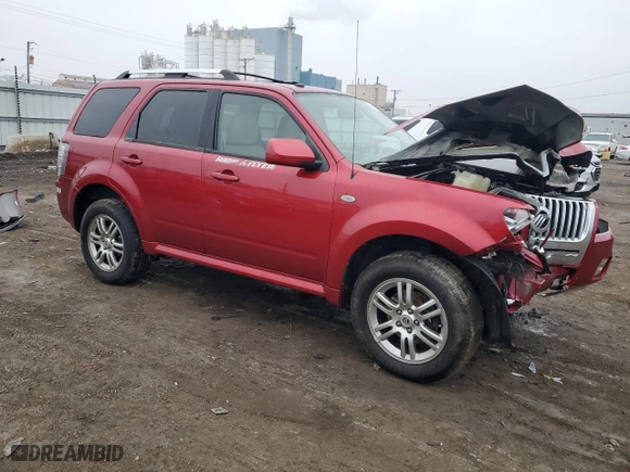 2009 Mercury Mariner Premier with VIN 4M2CU877X9KJ04073, listed as a Copart auction lot 85888814 with 88,106 mi miles and Salvage Title. Bid and sale history available at carsss.com. Image 4.