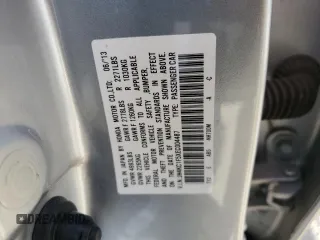 2014 Acura RLX Tech Pkg with VIN JH4KC1F5XEC004487, listed as a Copart auction lot 80317654 with 152,715 mi miles and Salvage Title. Bid and sale history available at carsss.com. Image 12.